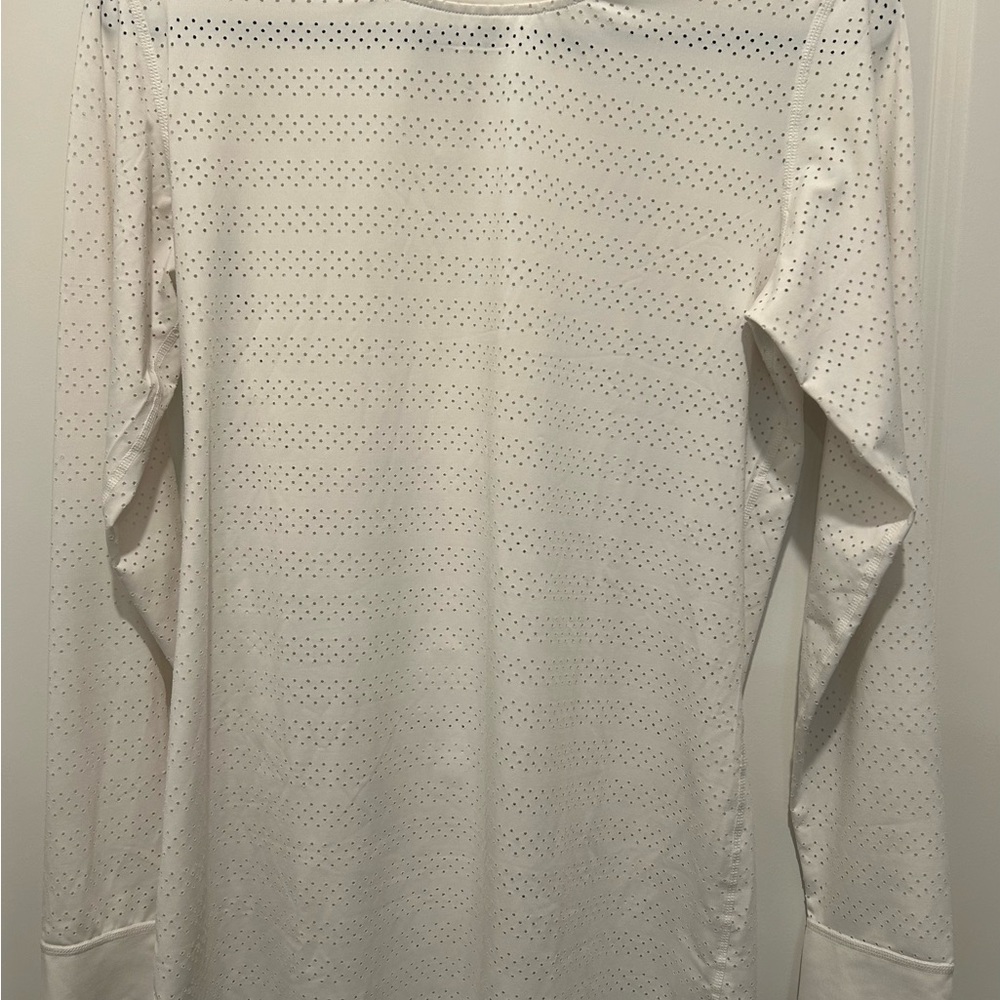 ZYIA ACTIVE Chill White Long Sleeve Top